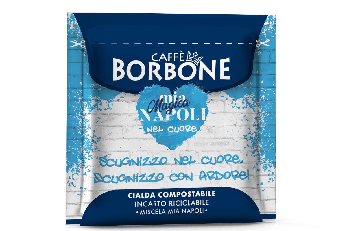 Caffè Borbone limited edition per lo scudetto del Napoli