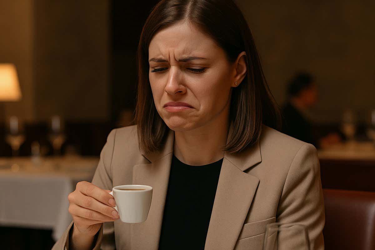 Alta cucina, caffè scadente: il paradosso che nessuno vuole affrontare