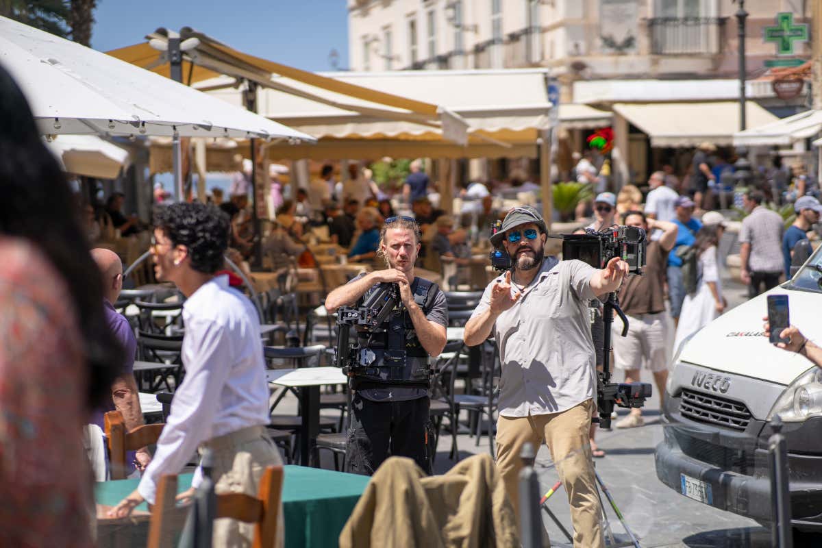 Le riprese dello spot di Vecchio Amaro del Capo si sono svolte nel borgo di Pizzo (Vv)