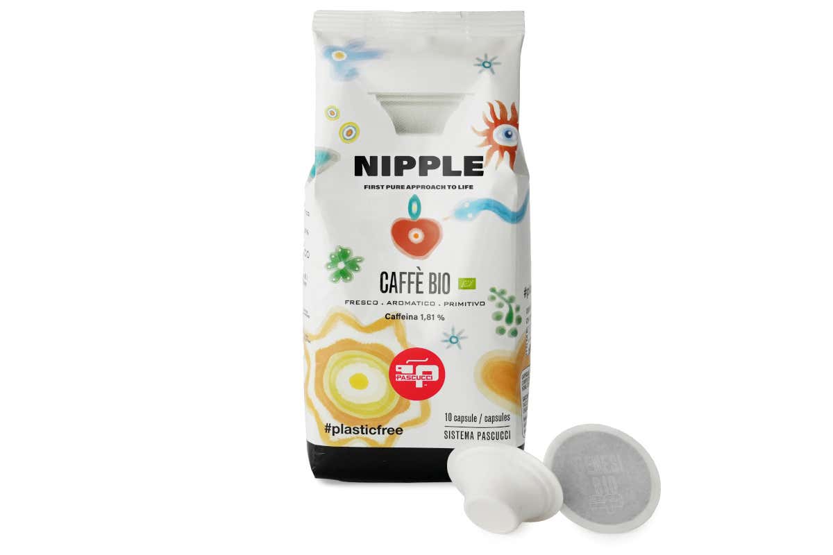 Caffè Pascucci premiata per la capsula 100% compostabile Nipple® Caffè Pascucci premiata per la capsula 100% compostabile Nipple®