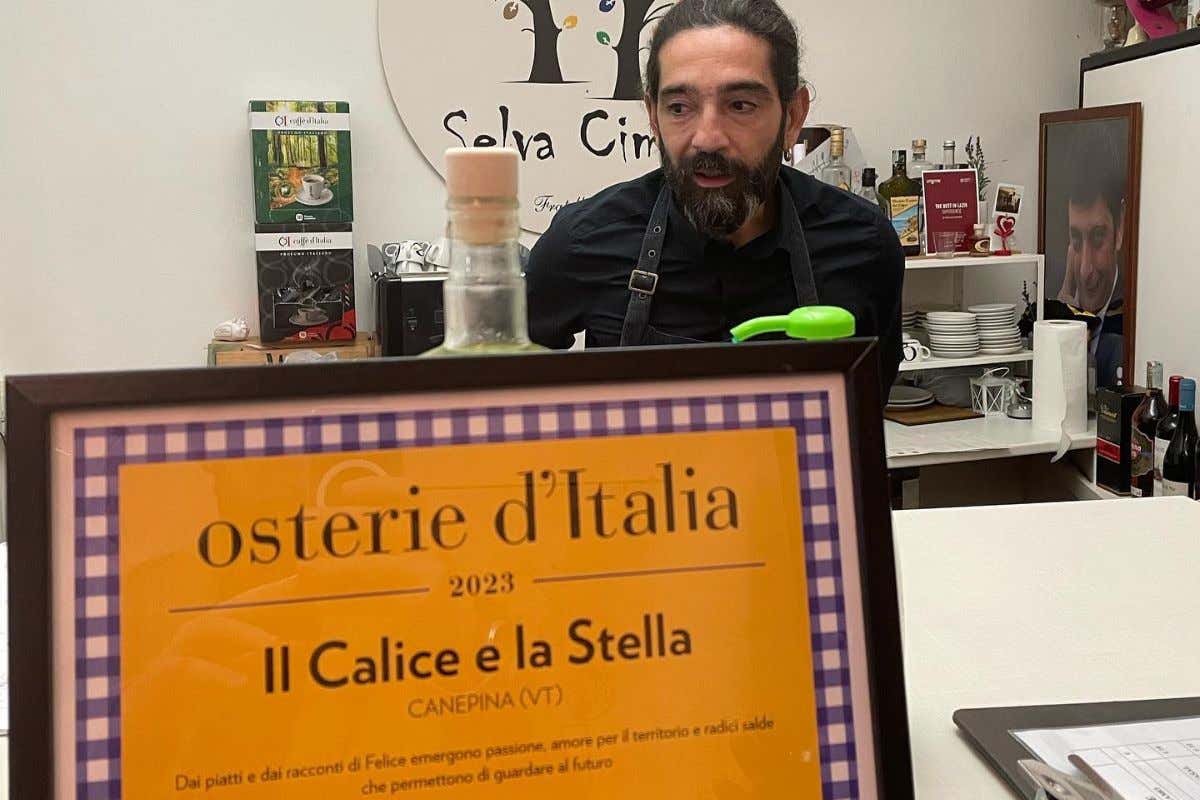 Tradizione e gusto convivono a Canepina al Calice e La Stella, osteria Slow Food