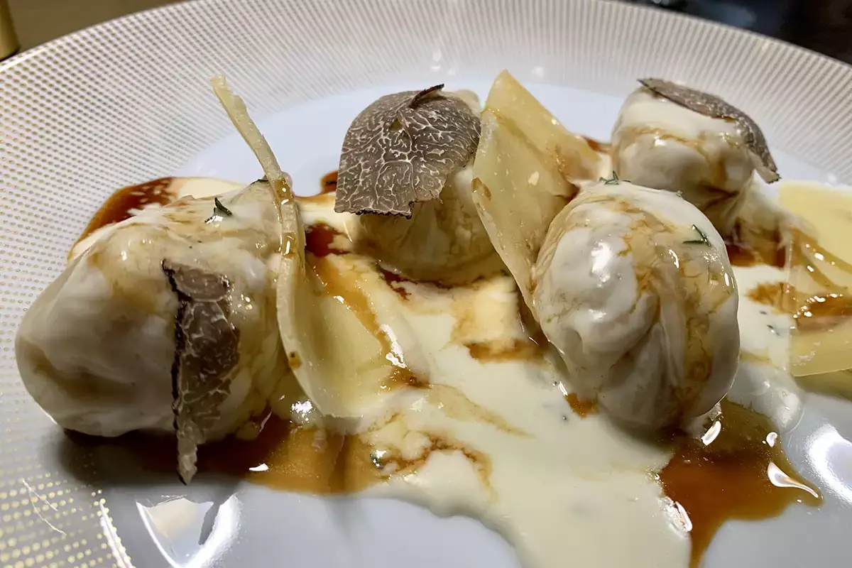 Calurgionesa al tartufo nero e jus di vitello A Davide Atzeni la terza edizione del Premio Mesa
