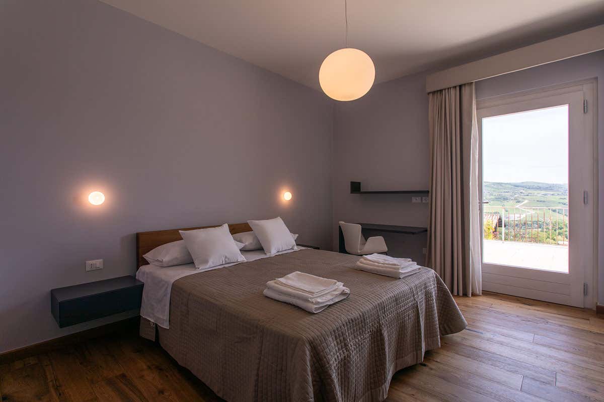 Una delle camere di Fontanavecchia