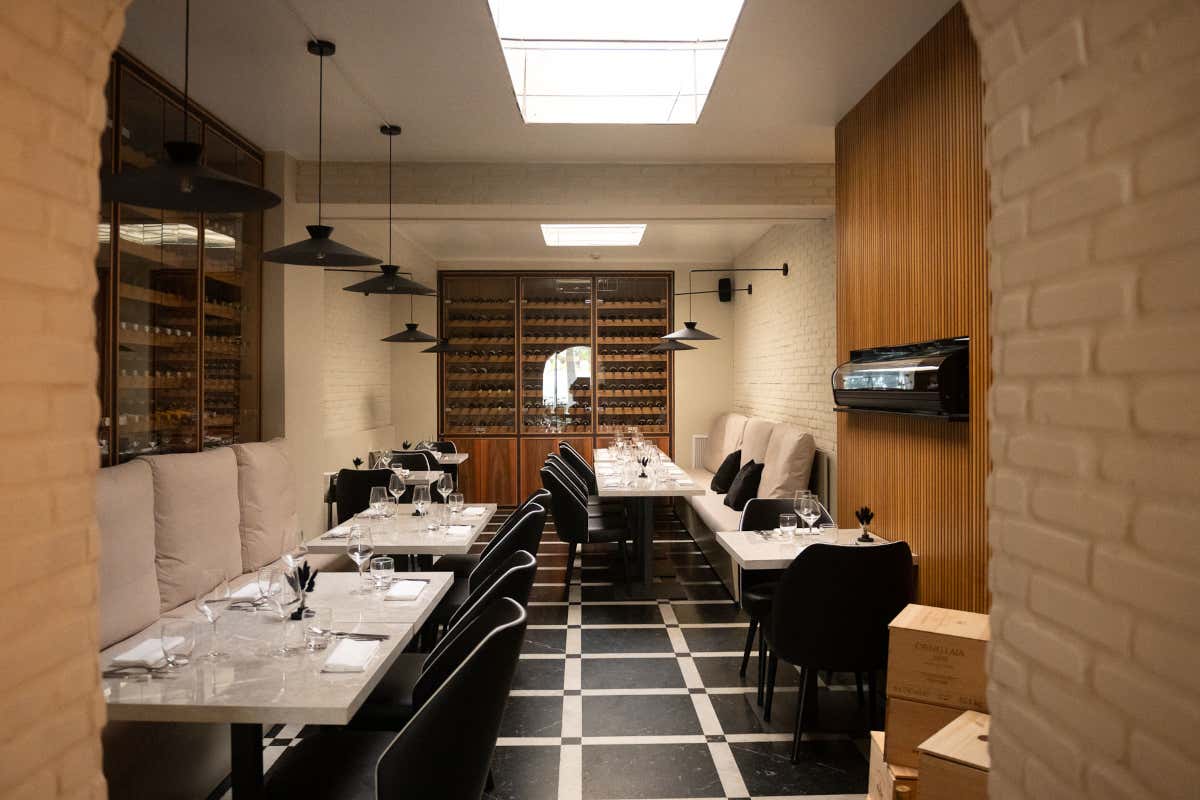 La sala del ristorante Campo - eat local love season