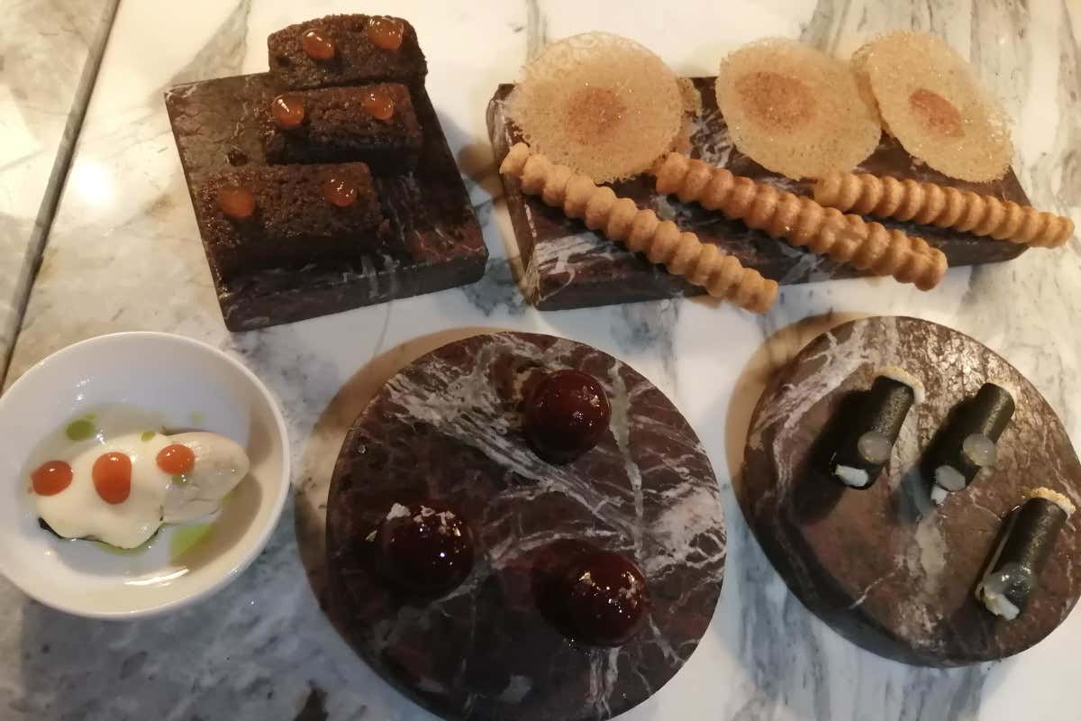 L'incontro culinario tra Alessandro Pietropaoli e Rocco De Santis al Campocori