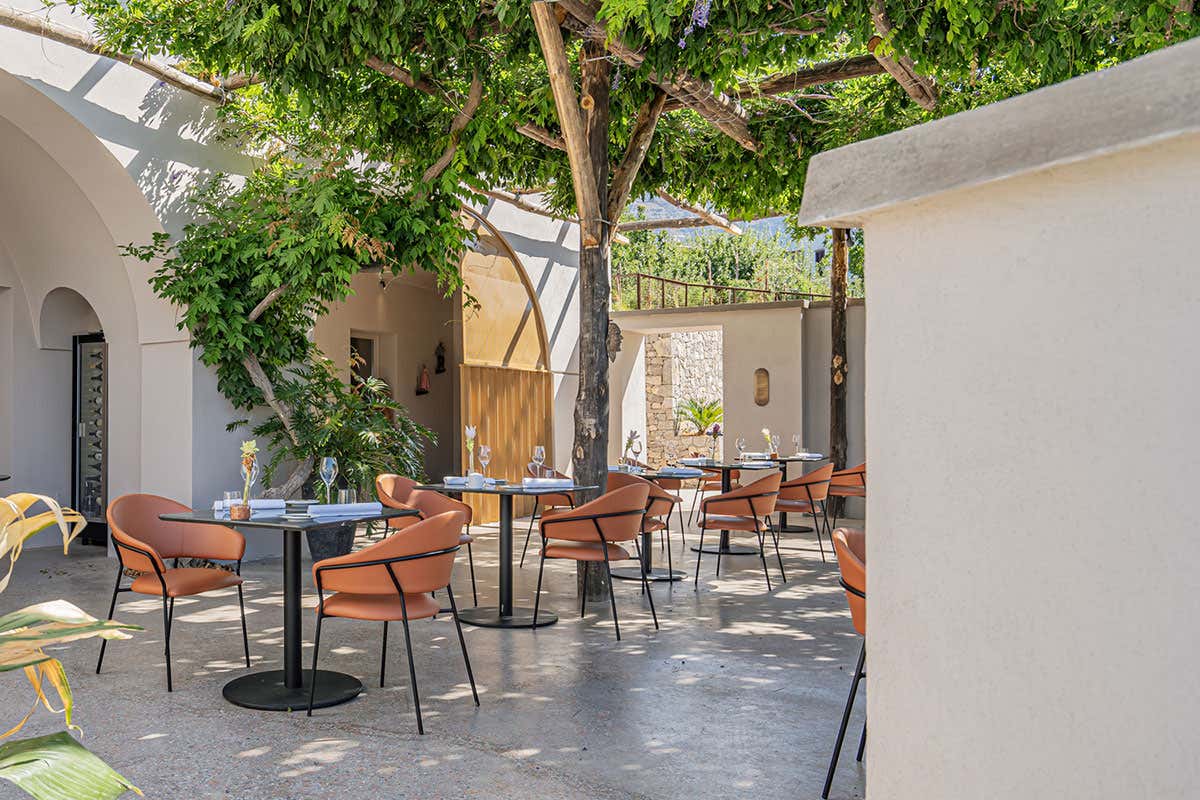 Uno scorcio del ristorante 