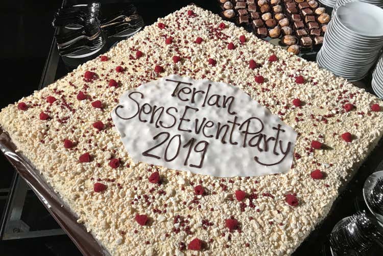 Il dolce preprato ad hoc per la serata (I vini di Cantina Terlano sposano la cucina di Perbellini e Pircher)