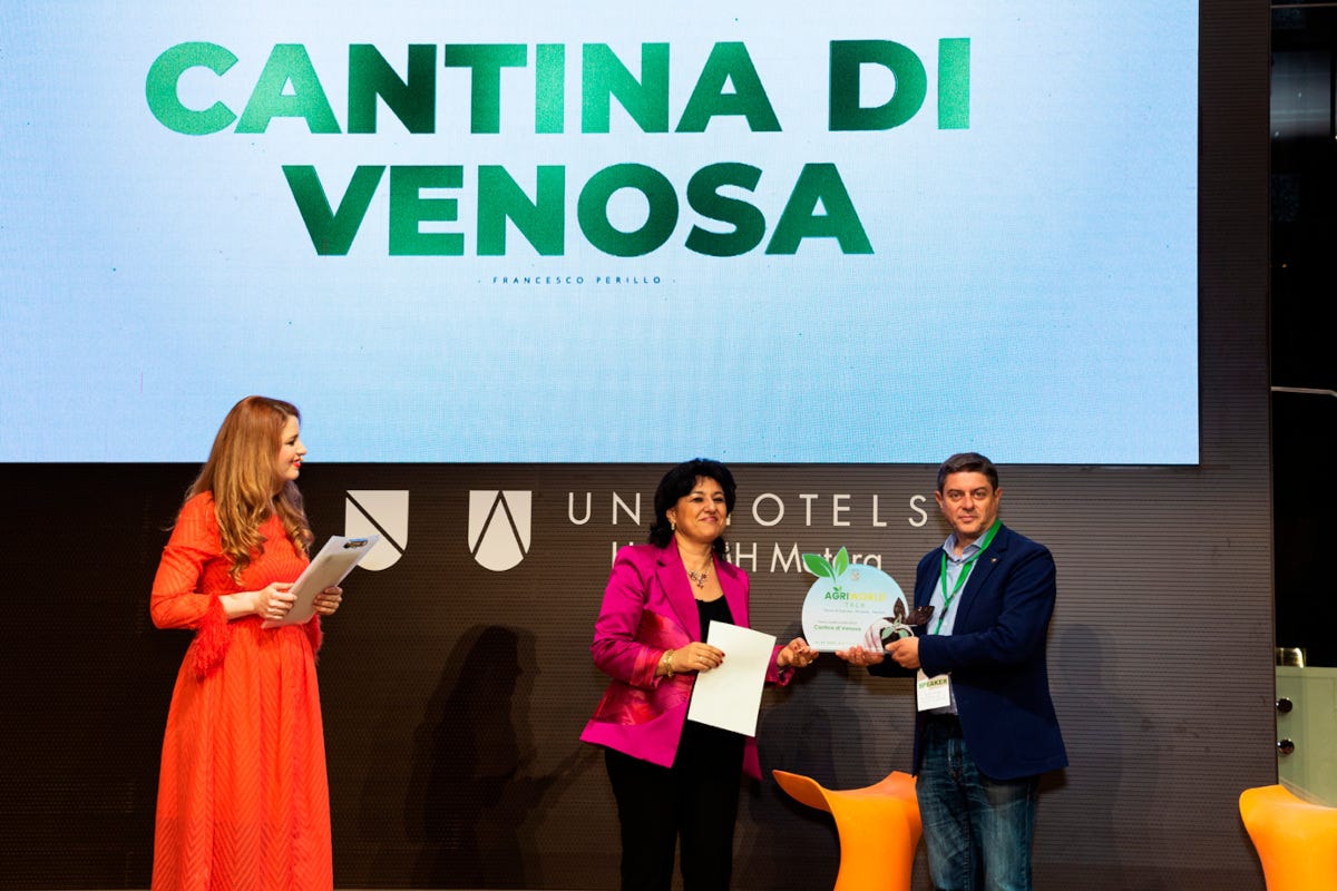 A Matera Cantina di Venosa viene premiata nella categoria “Agricoltura etica”