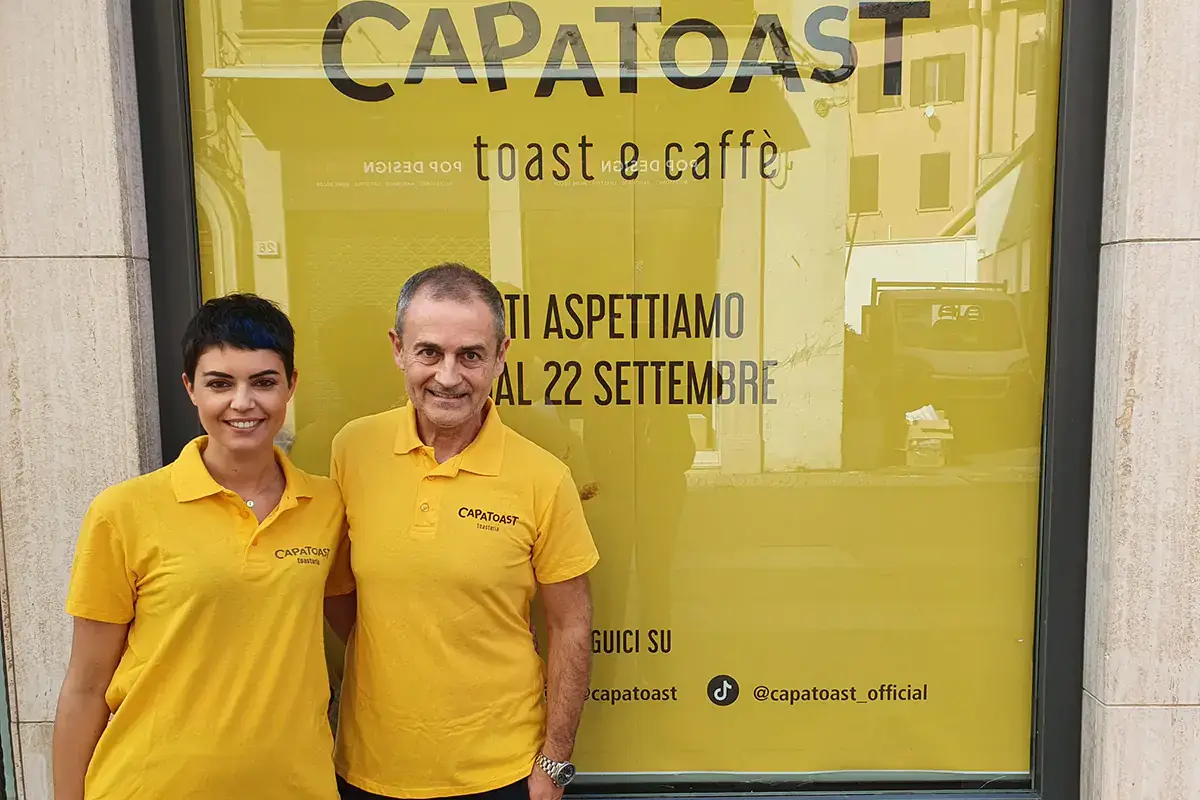 CapaToast aprea a Ferrara il 22 settembre CapaToast apre a Ferrara e conferma lo sviluppo in franchising