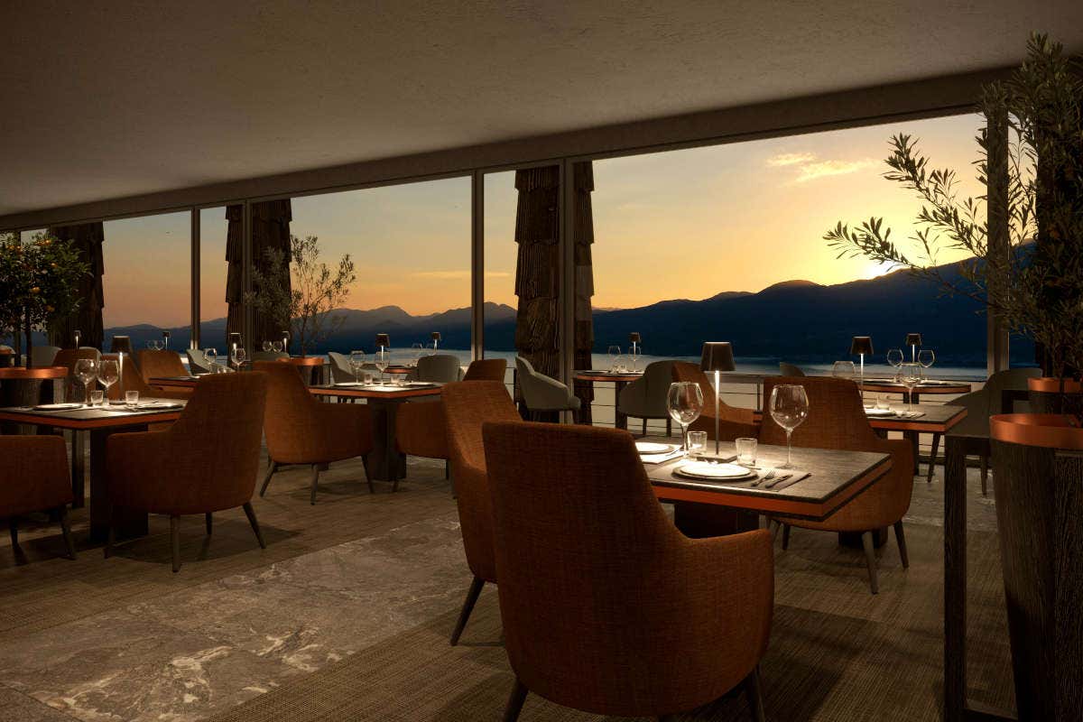La sala del ristorante Al Tramonto Cape of Senses sar&agrave; lo chef Francesco Pavan a dirigere le cucine dei ristoranti