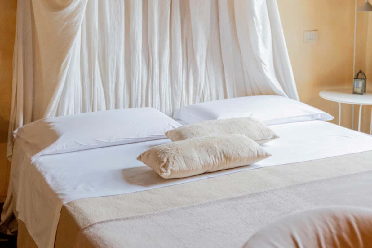 All’Hotel dei Cappuccini si scelgono cotone di qualità e spugne consistenti