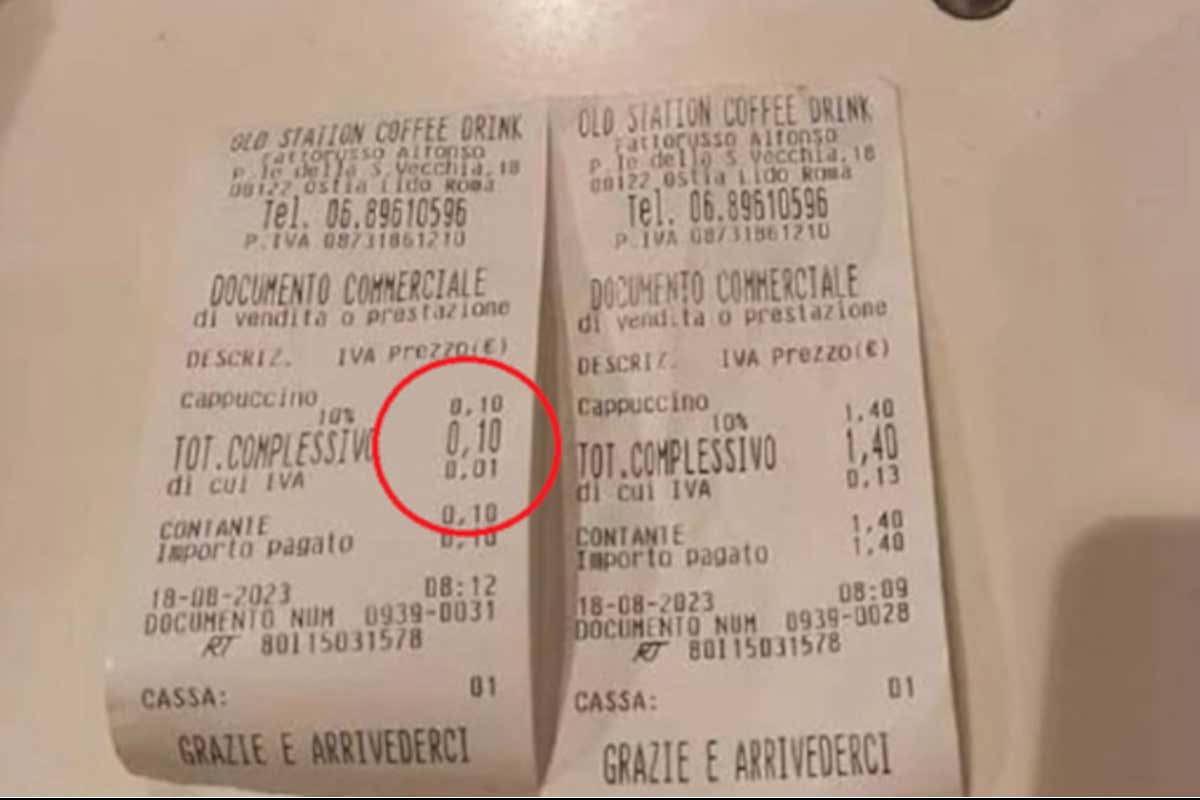 Cappuccino senza schiuma? In un bar di Ostia costa 10 centesimi in più Cappuccino senza schiuma? In un bar di Ostia costa 10 centesimi in più