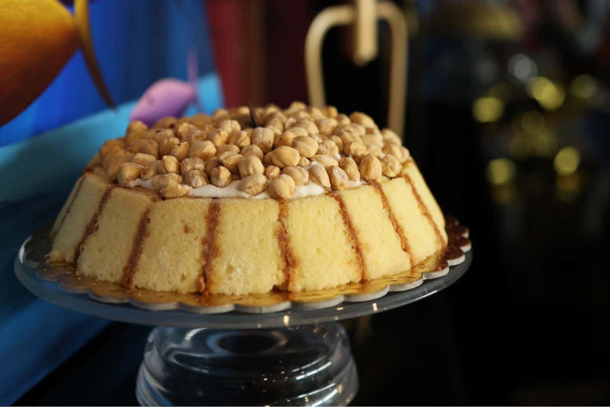 Cassata Avellana, una versione irpina di quella siciliana, della Pasticceria Pesce