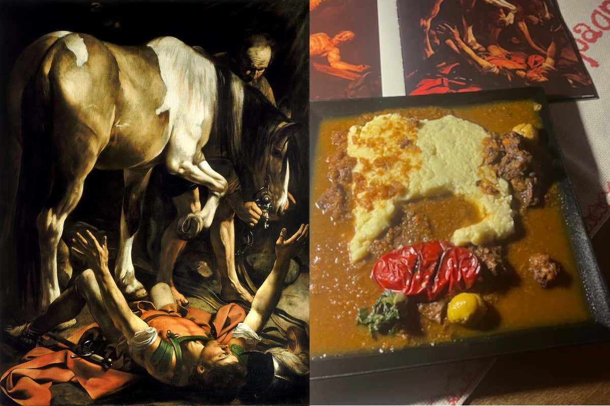 Caravaggio a tavola: quando il chiaroscuro diventa esperienza di gusto