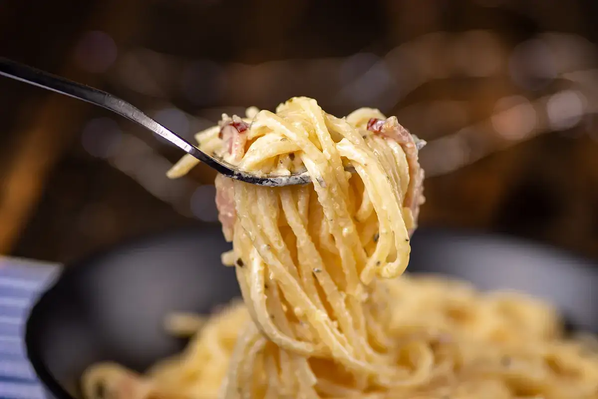 La Carbonara Guanciale, pecorino, pepe e uova La Carbonara si prepara solo cos&igrave;