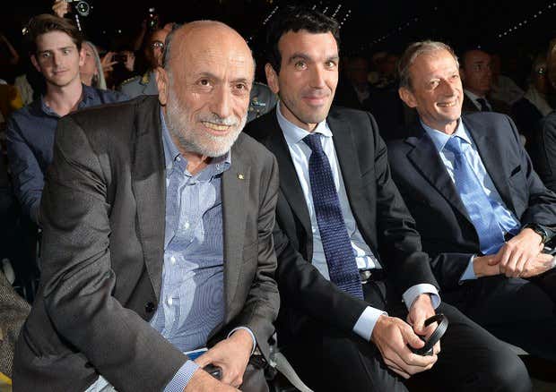 Da sinistra: Carlin Petrini, Maurizio Martina e Piero Fassino