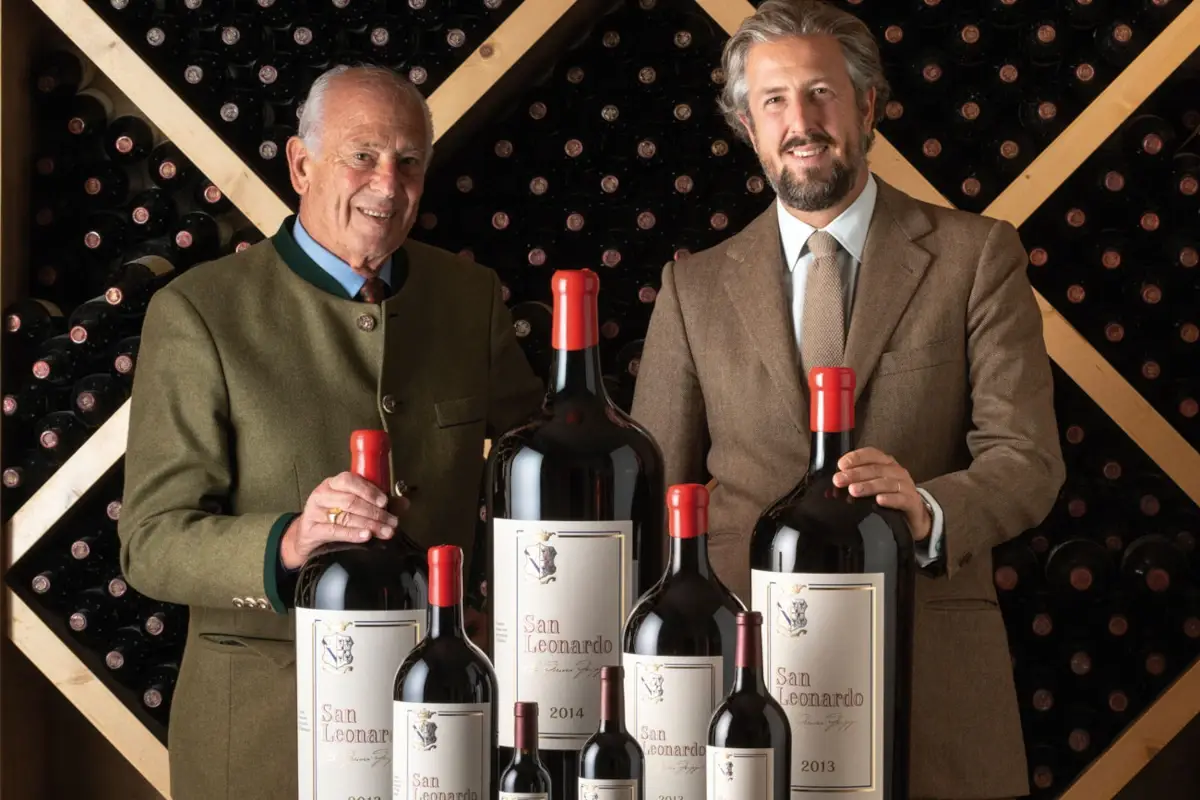 Carlo e Anselmo Guerrieri Gonzaga&nbsp; Vini e vignaioli d'Italia, San Leonardo e Lagrein Taber superstar