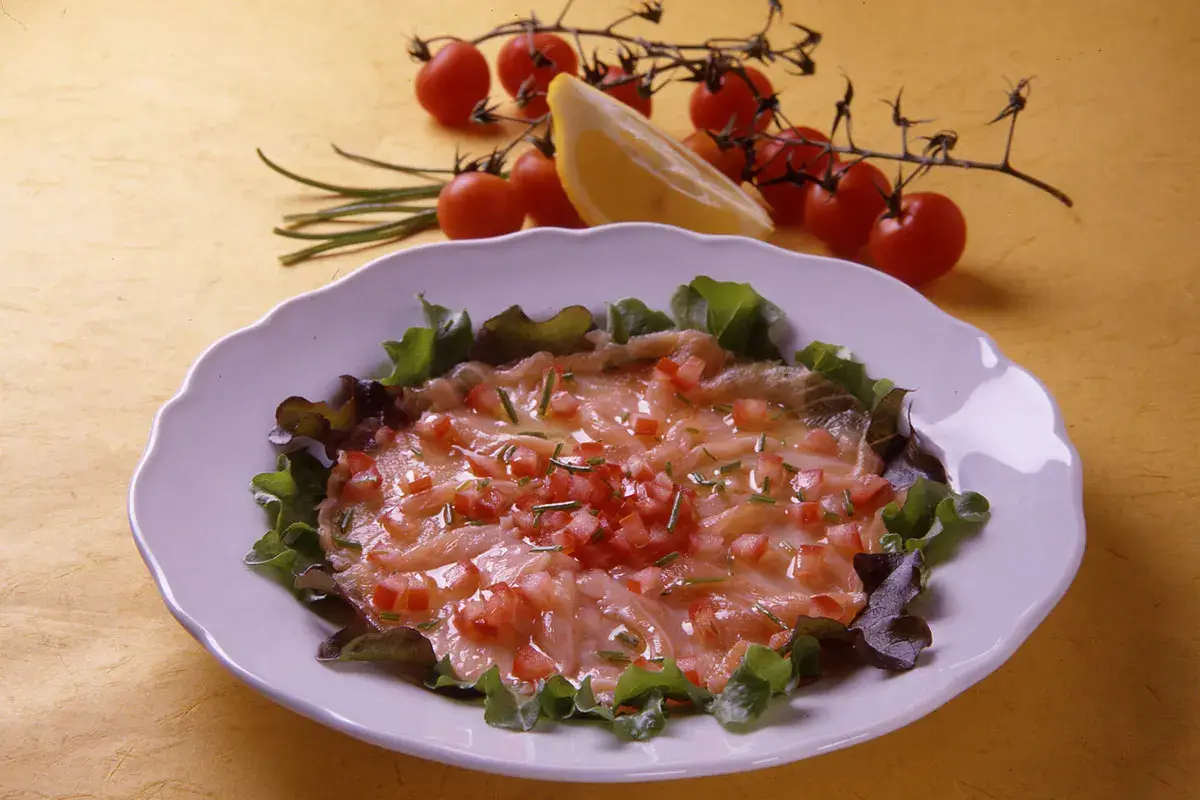 Carpaccio di salmone