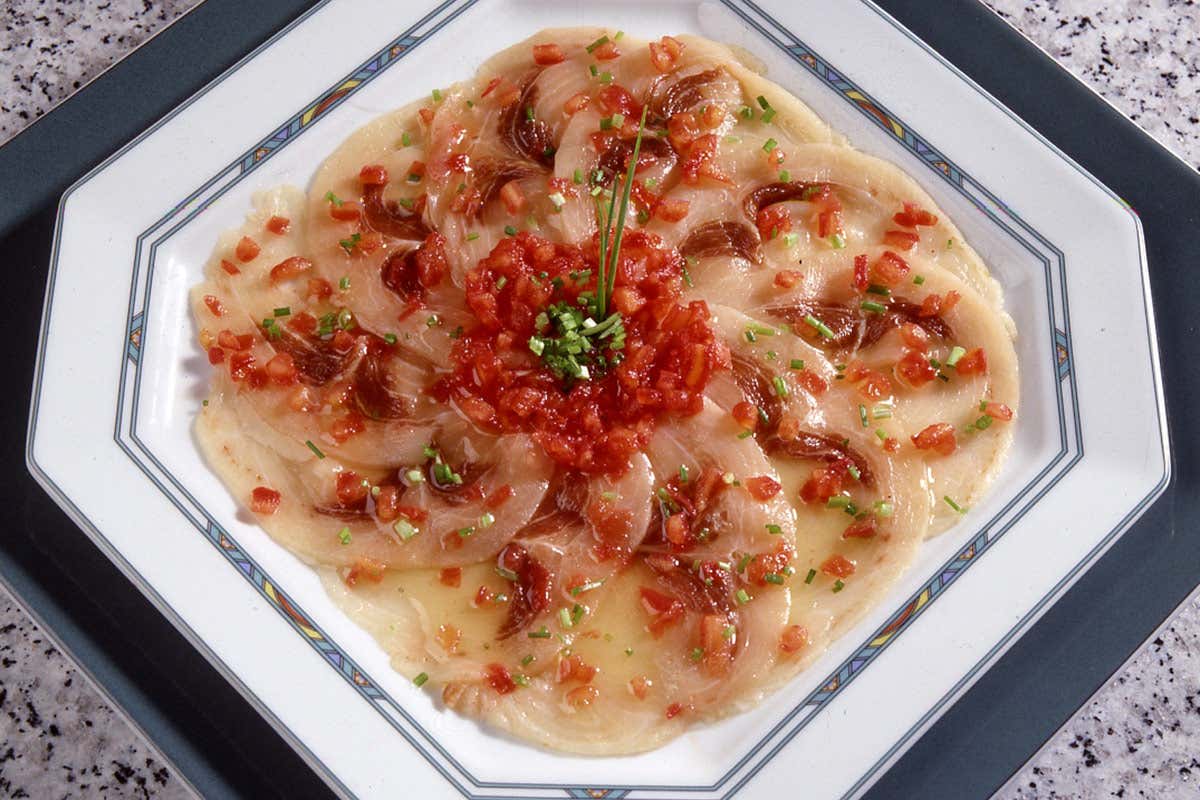 Capaccio di pesce spada