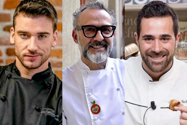 Damiano Carrara, Massimo Bottura e Roberto Valbuzzi - Il S.Valentino da sogno? Per le donne con Carrara o Bottura Damiano Carrara, Massimo Bottura e Roberto Valbuzzi - Il S.Valentino da sogno? Per le donne con Carrara o Bottura