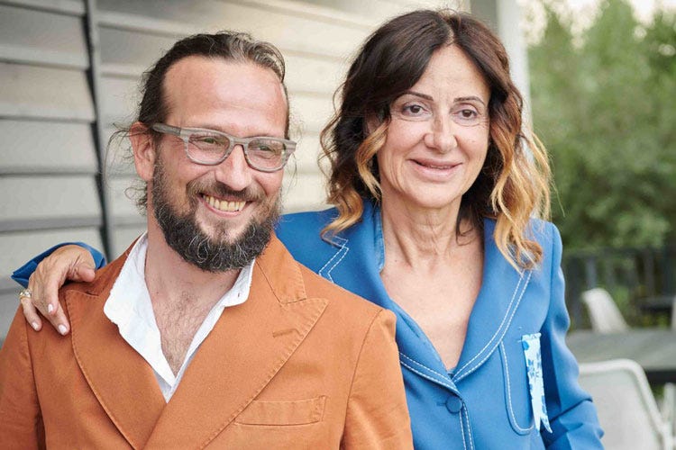 Mauro Scaramucci e Anna Illuminati (Una casa albergo nell’ex casale Scamucci e Illuminati aprono Idea 18)
