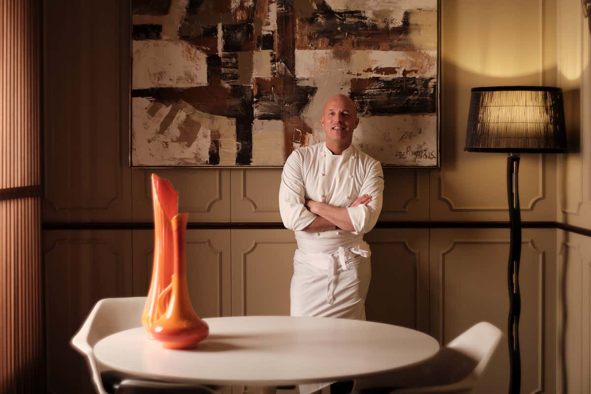 Lo chef Roberto Conti