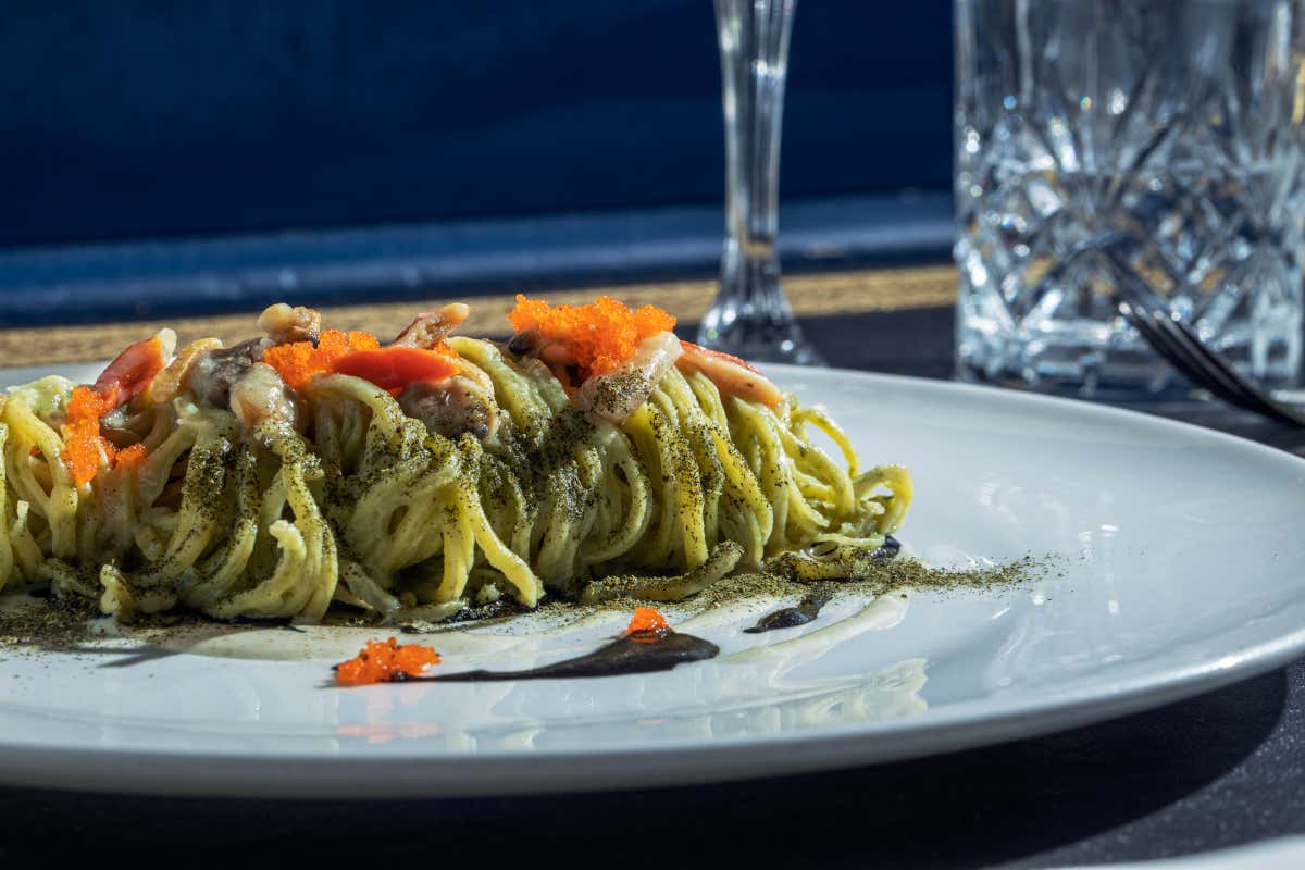 Un menu inclusivo, divertente, che strizza l'occhio alla Francia Un po' Italia e un po' Francia: la cucina inclusiva di Cordaro a Casa Coppelle