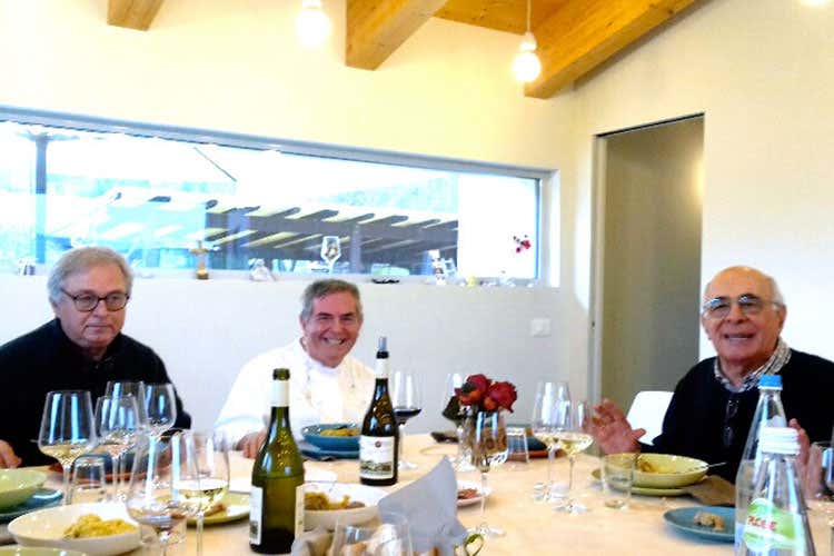 Giammario Spacca, Lino Gagliardi ed Elio Palombi (La cassoela di Lino Gagliardi conquista i marchigiani)