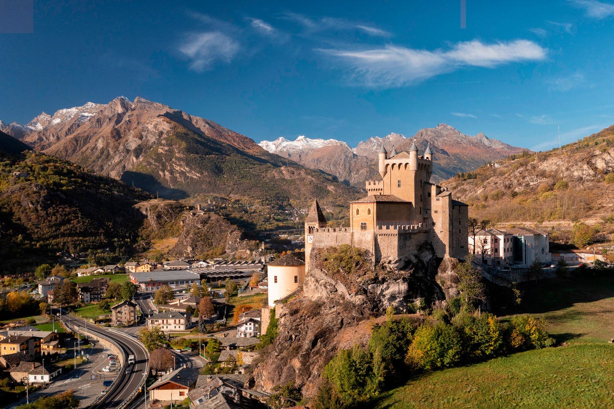Il Castello di Saint Pierre (foto Stefano Venturini) Valle d'Aosta terra di vino e di castelli da scoprire