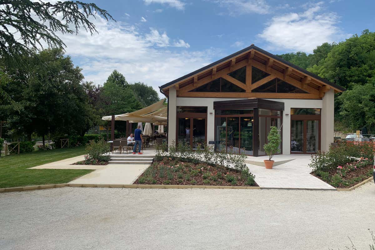 L'esterno de Il Castoro di Preci  Il Castoro di Preci, il tartufo di qualità per tutte le tasche