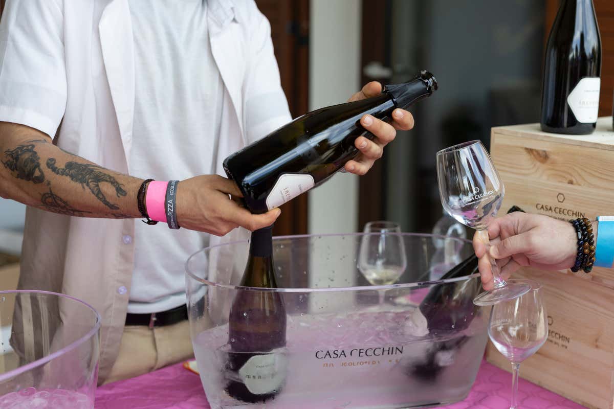 Vino&Pizza è stato presentato tra i vigneti di Casa Cecchin