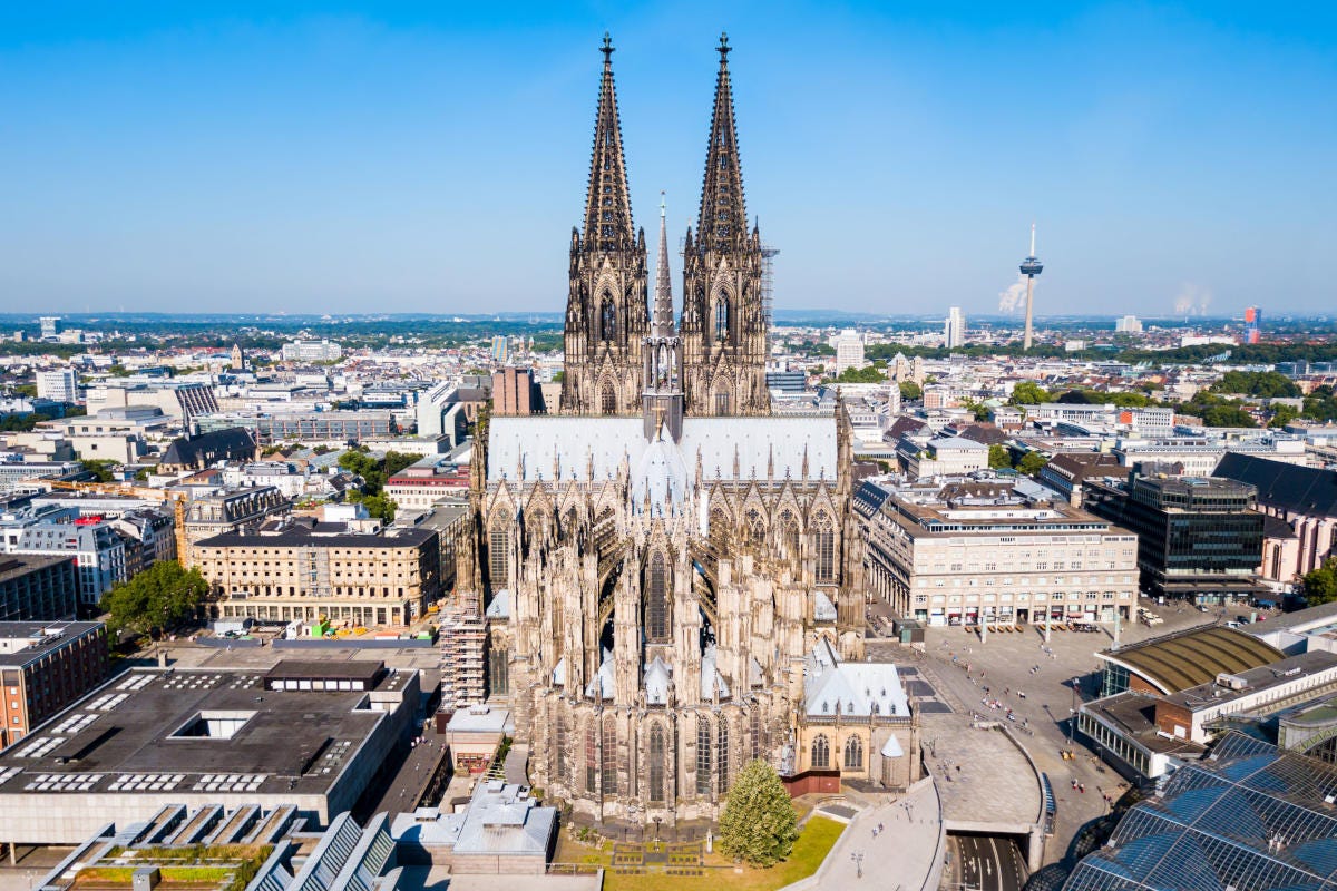 La cattedrale di Colonia, una delle mete della Germania più visitate dai turisti 