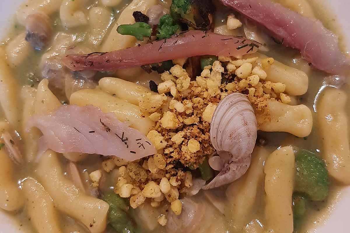 I cavatelli Dalla Vigna alla tavola, ultima puntata da Amarantos a Porto Recanati