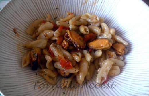 Cavatellucci con le cozze Cavatellucci con le cozze
