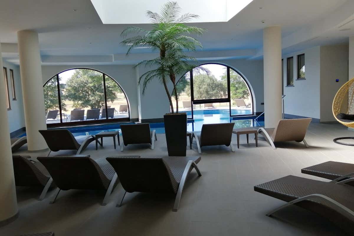 La spa del resort Borgo La Chiaracia Umbria Coast to coast: cena a quattro mani nella terra di San Francesco La spa del resort Borgo La Chiaracia Umbria Coast to coast: cena a quattro mani nella terra di San Francesco