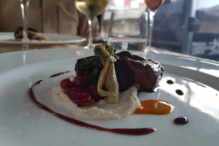 Il secondo piatto di Davide Rangoni (Cucina ad alta quota con i sapori di montagna)