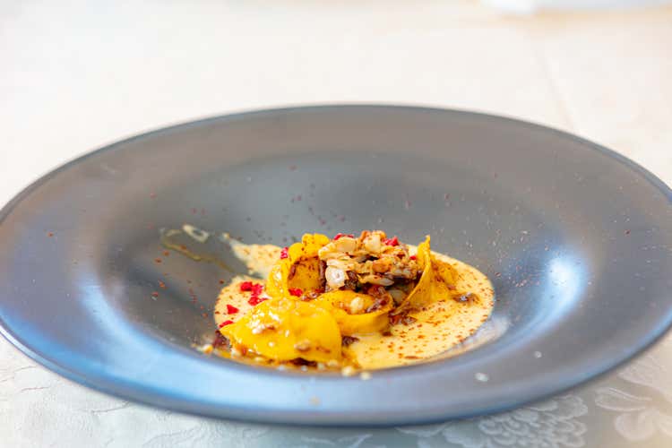 Il primo piatto di Sabino Fortunato (Cucina ad alta quota con i sapori di montagna)