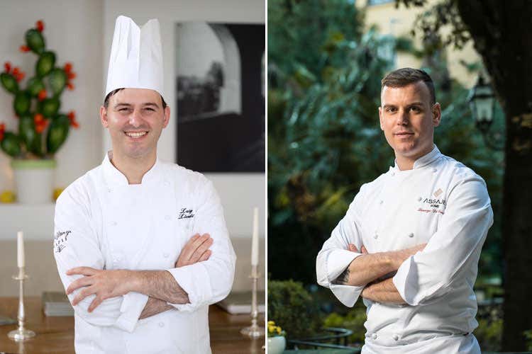 Luigi Lionetti e Lorenzo di Gravio (Cena con le Stelle all’AssajeDi Gravio ospita Lionetti)