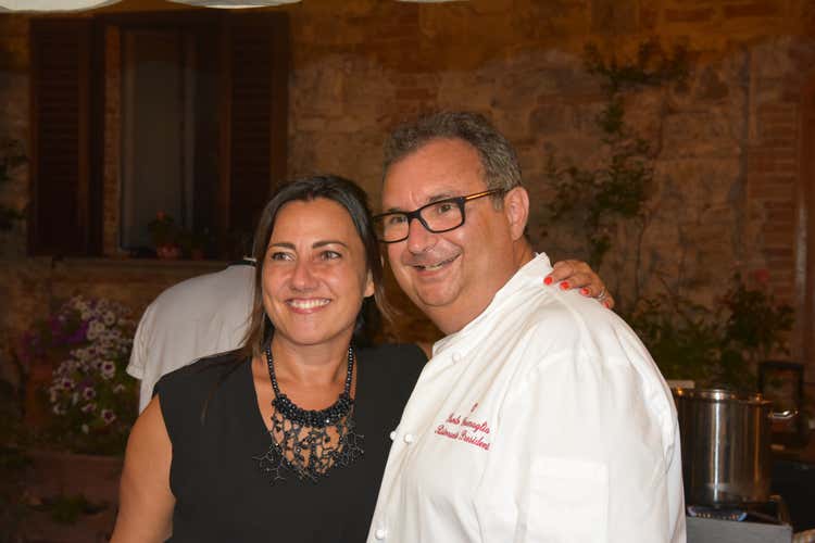 Paolo Gramaglia &egrave; uno dei cuochi Euro-Toques che hanno partecipato all'iniziativa (Cena di Lucignano, un successo firmato dai cuochi di Euro-Toques)