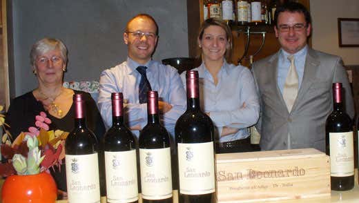 Da sinistra Anna Maria Belotti, Nicola e Daniela Zanini, Fulvio Rimini