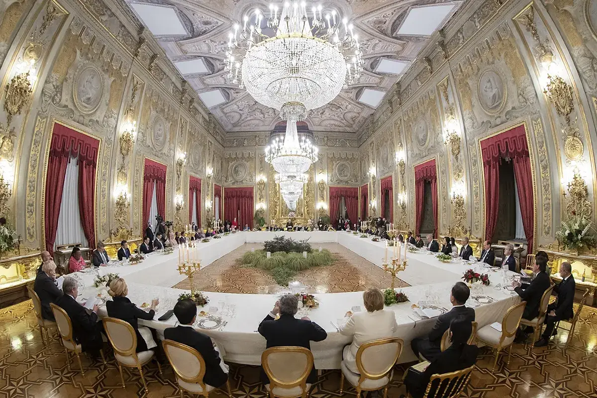 La cena con i leader La cucina romana conquista i leader di tutto il mondo