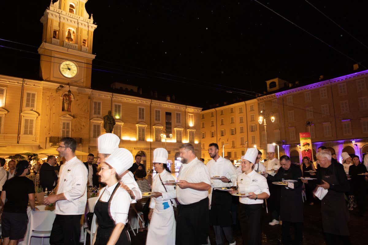 Alla Cena dei Mille di Parma anche Enrico Bartolini e Riccardo Monco