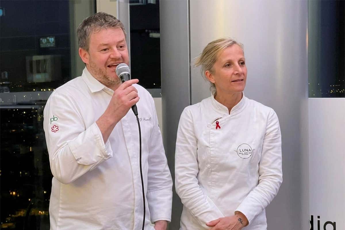 Peter Brunel e Loretta Fanella