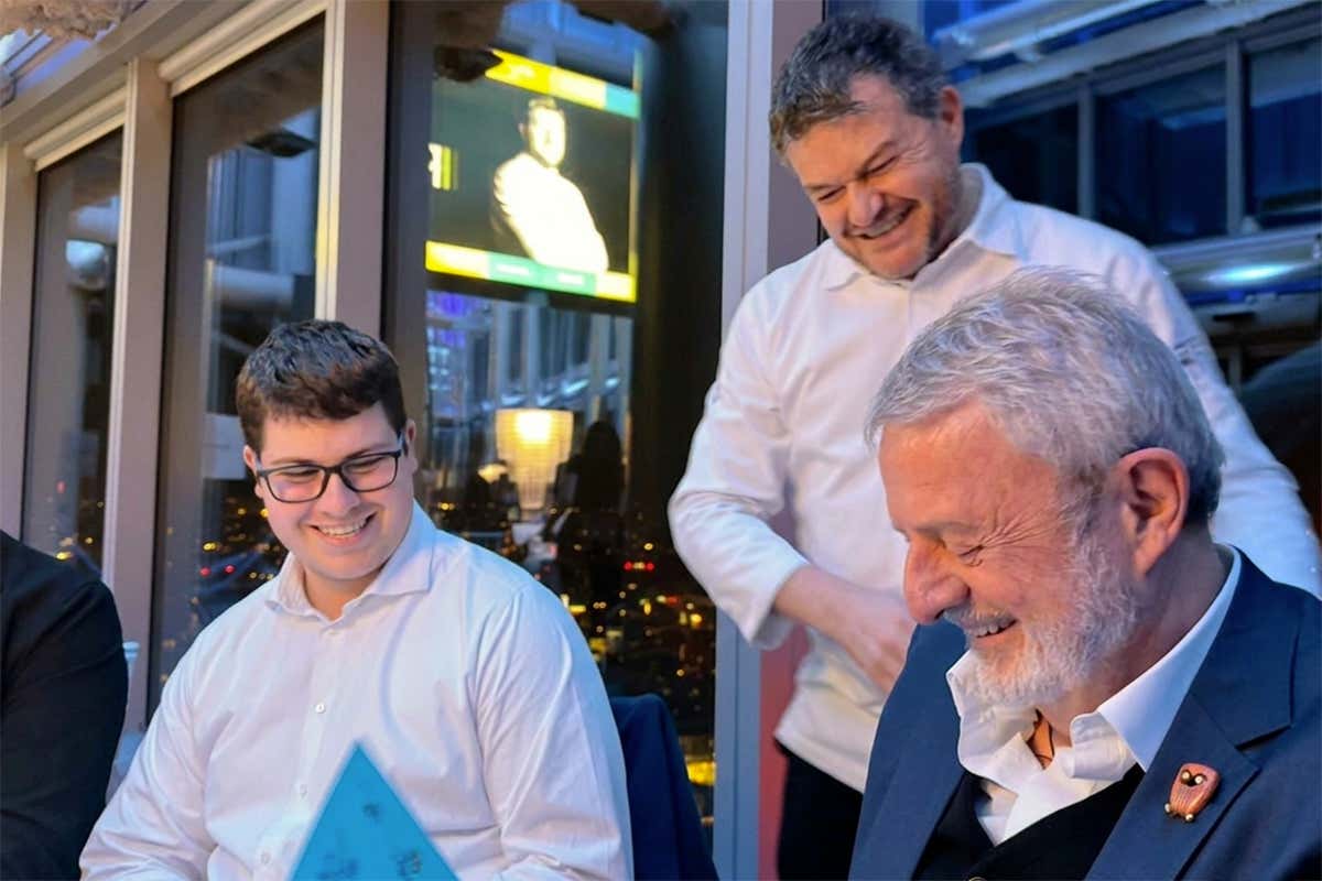 Peter Brunel spiega il menu