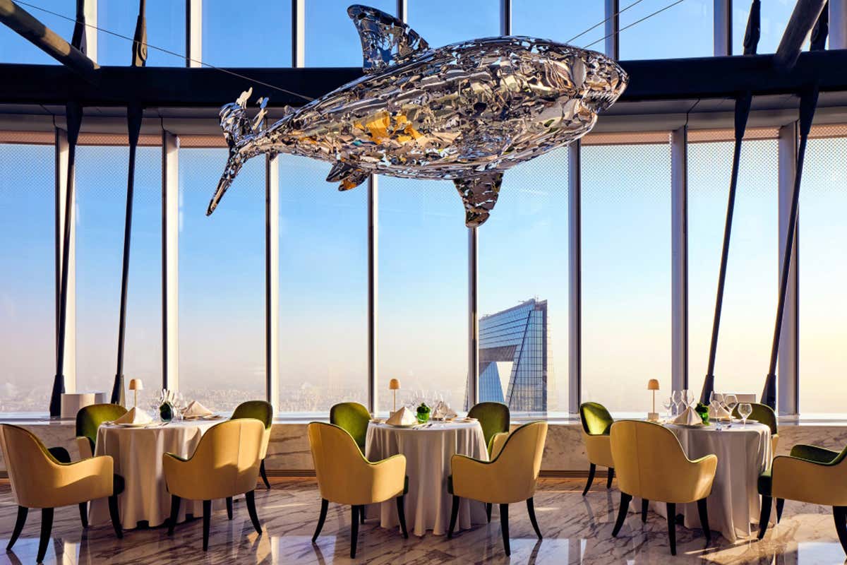 Centouno, il ristorante italiano. Fonte: sito ufficiale Nell’hotel più alto del mondo dove la cucina è di… altissimo livello