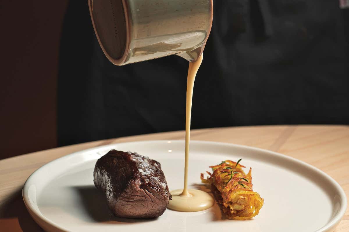 Il cervo del Saint di Monza  Saint fine dining in piazza Duomo a Monza