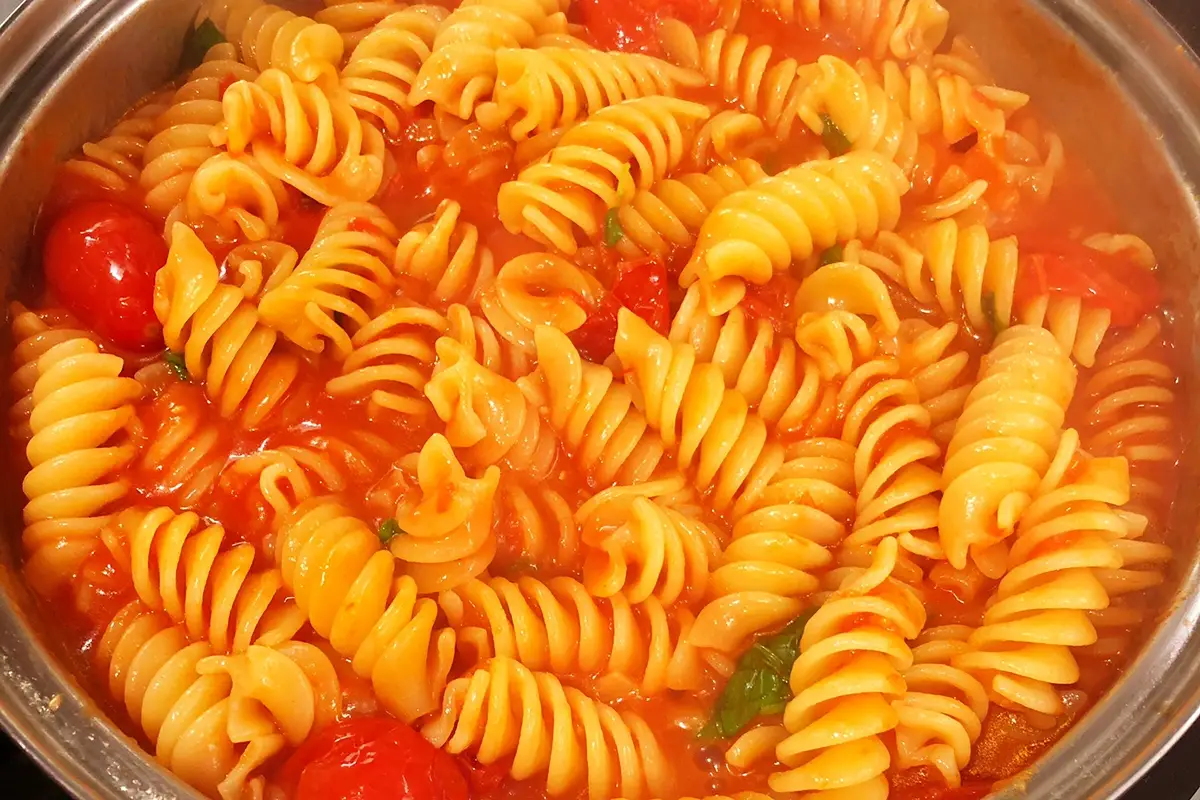 Eliche giganti Pasta di Gragnano Igp e pomodoro corbarino La Campania Felix conquista la Florida con i suoi prodotti iconici