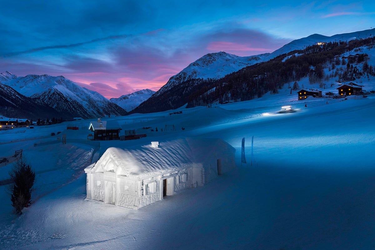 Snow Chalet: una suite di neve situata a 1816 metri di quota 