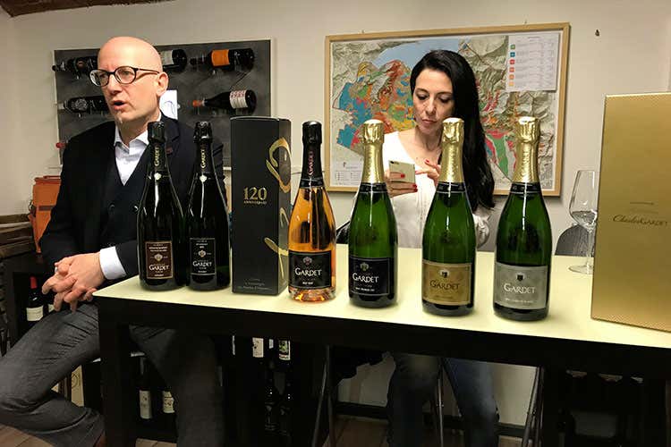 Sergio Bruno (Champagne Gardet, dal Rosé alla Riserva La selezione di Sergio Bruno per l'Italia) Sergio Bruno (Champagne Gardet, dal Rosé alla Riserva La selezione di Sergio Bruno per l'Italia)