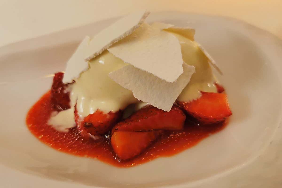 Insalata di fragole Rivoluzione al Charleston da finire